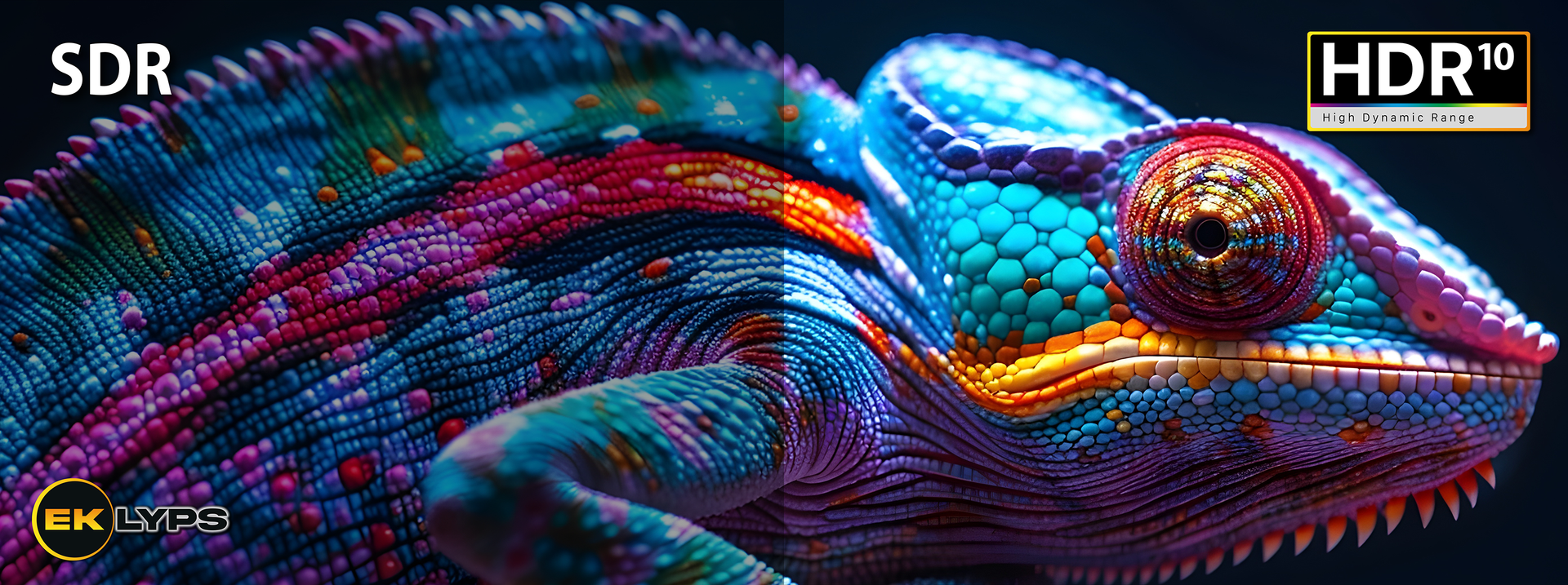 Découvrez des noirs plus profonds et des blancs plus clairs grâce à la technologie HDR10.