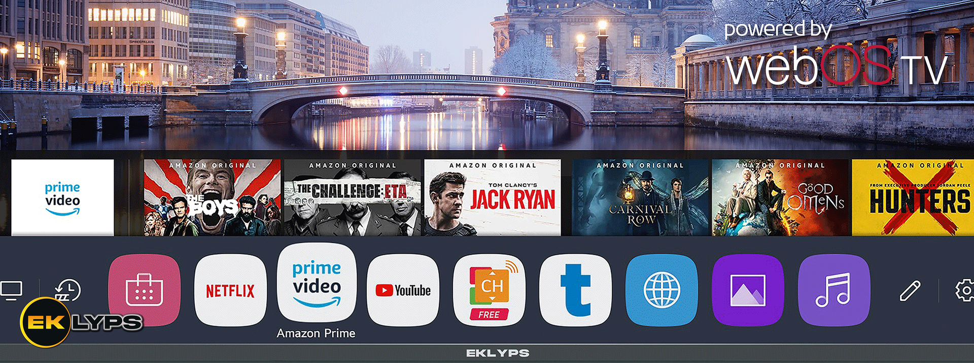 Découvrez une interface fluide et conviviale webOS TV et retrouvez des milliers d'applications.