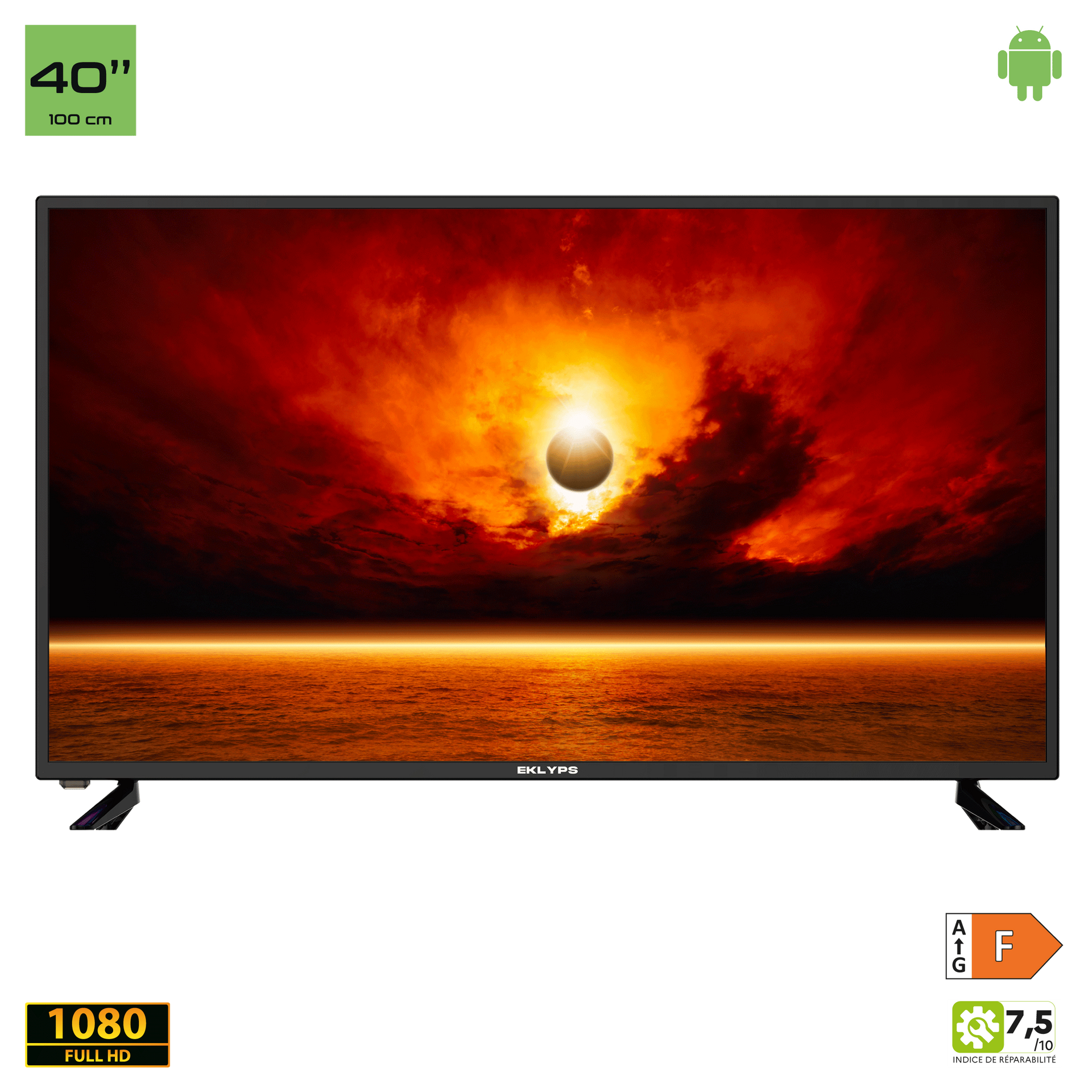 Téléviseur connecté EK40FX100A série X100A(S)