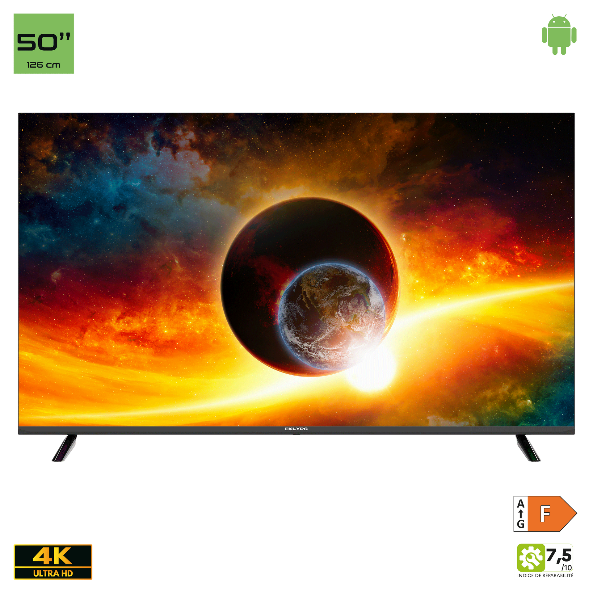 Téléviseur connecté EK50UX100A série X100A(S)