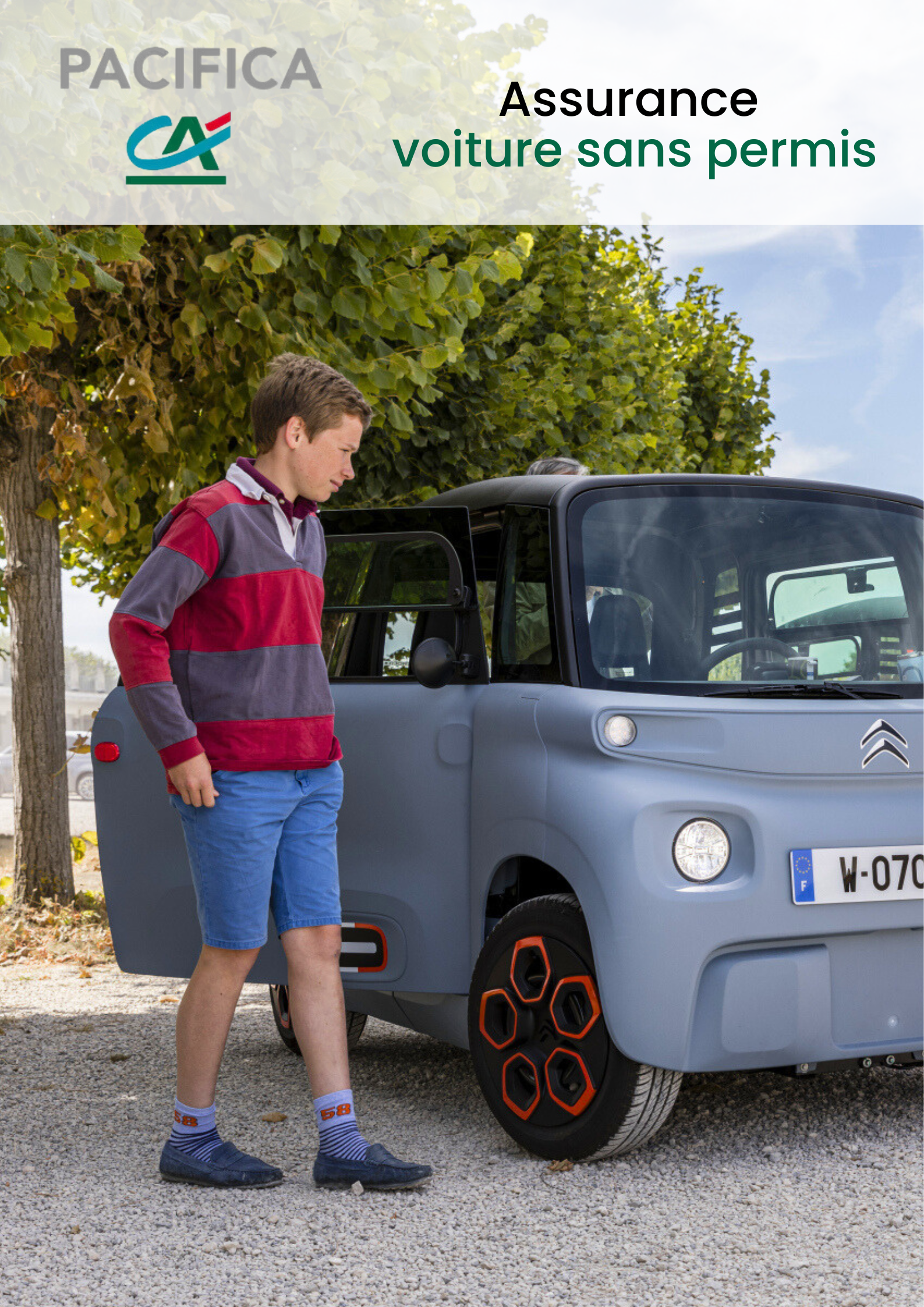 Assurance voiture sans permis Pacifica