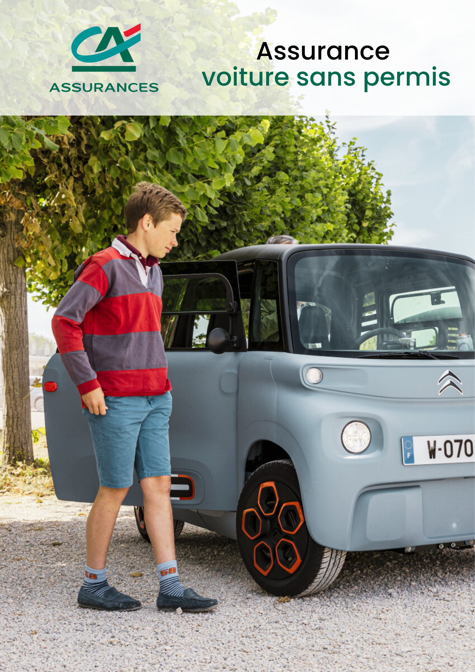 Assurance voiture sans permis Crédit Agricole