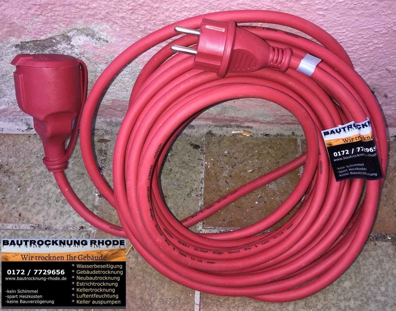 Verlängerungskabel 10m 3x1,5mm²