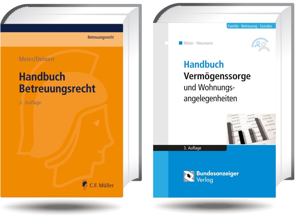 Handbuch Betreuungsrecht und Handbuch Vermögenssorge und Wohnungsangelegenheiten (Co-Autorin Sybille M. Meier) Handbuch Betreuungsrecht und Handbuch Vermögenssorge und Wohnungsangelegenheiten