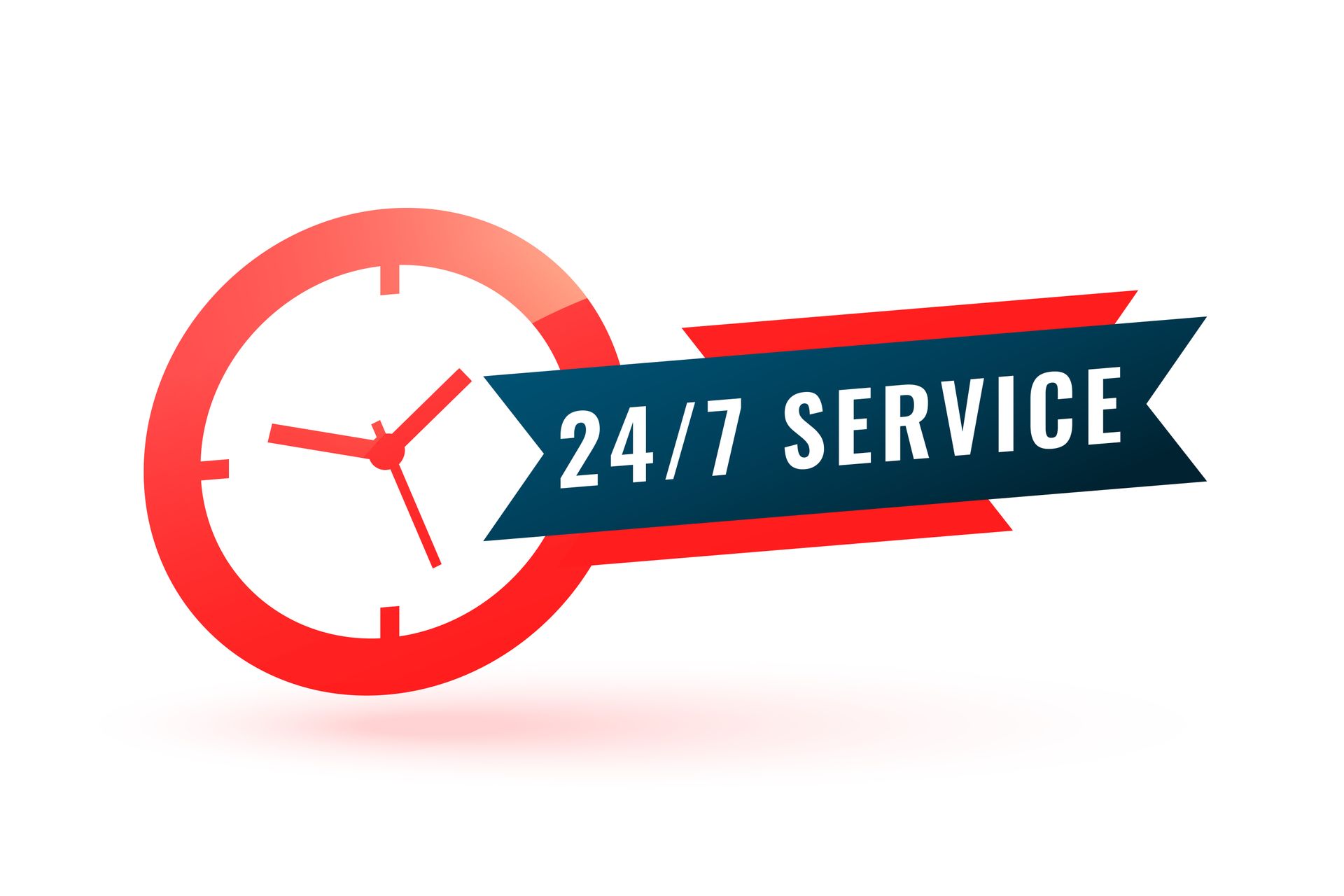 bannière 24/7 service urgence