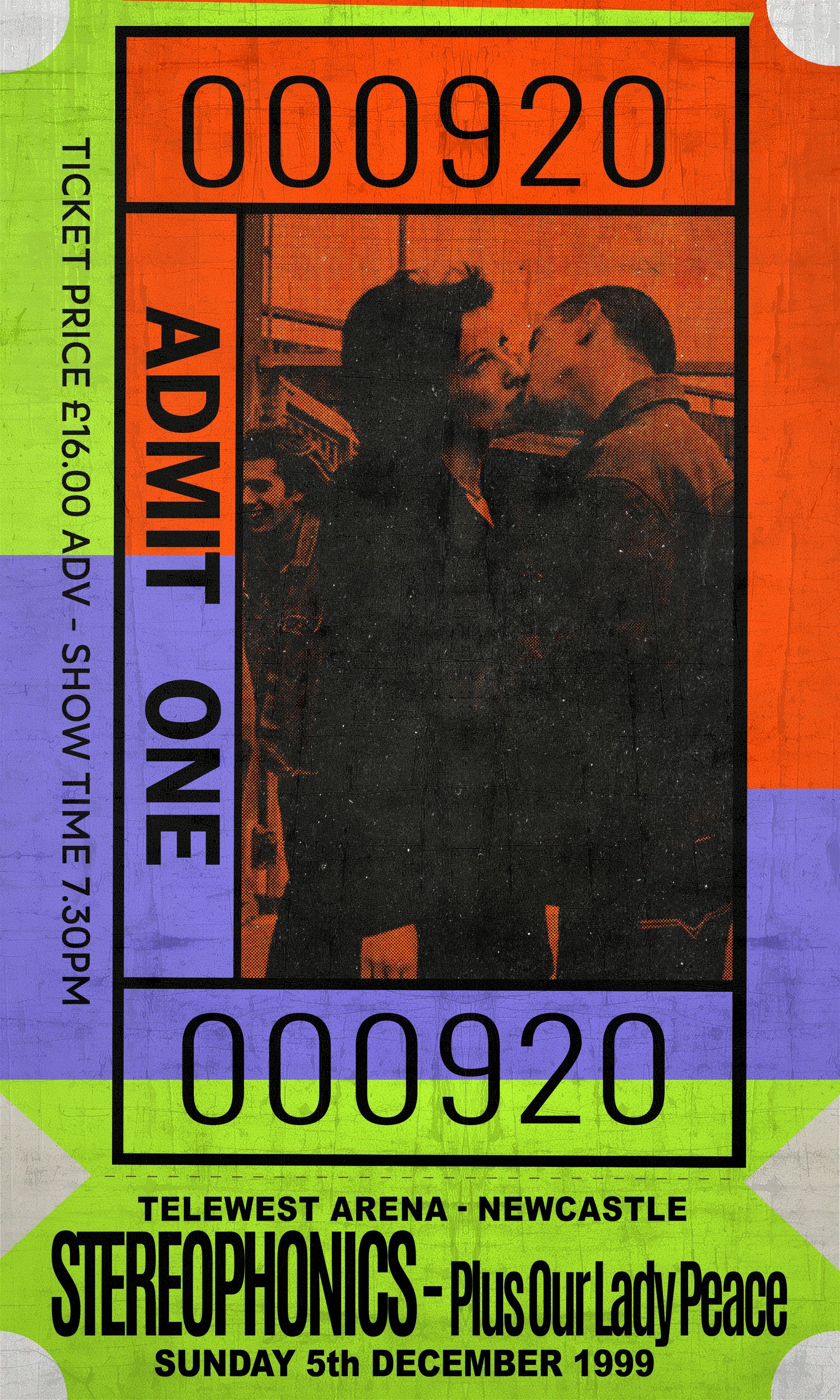 Stereophonics - Telewest Arena, Newcastle 1999