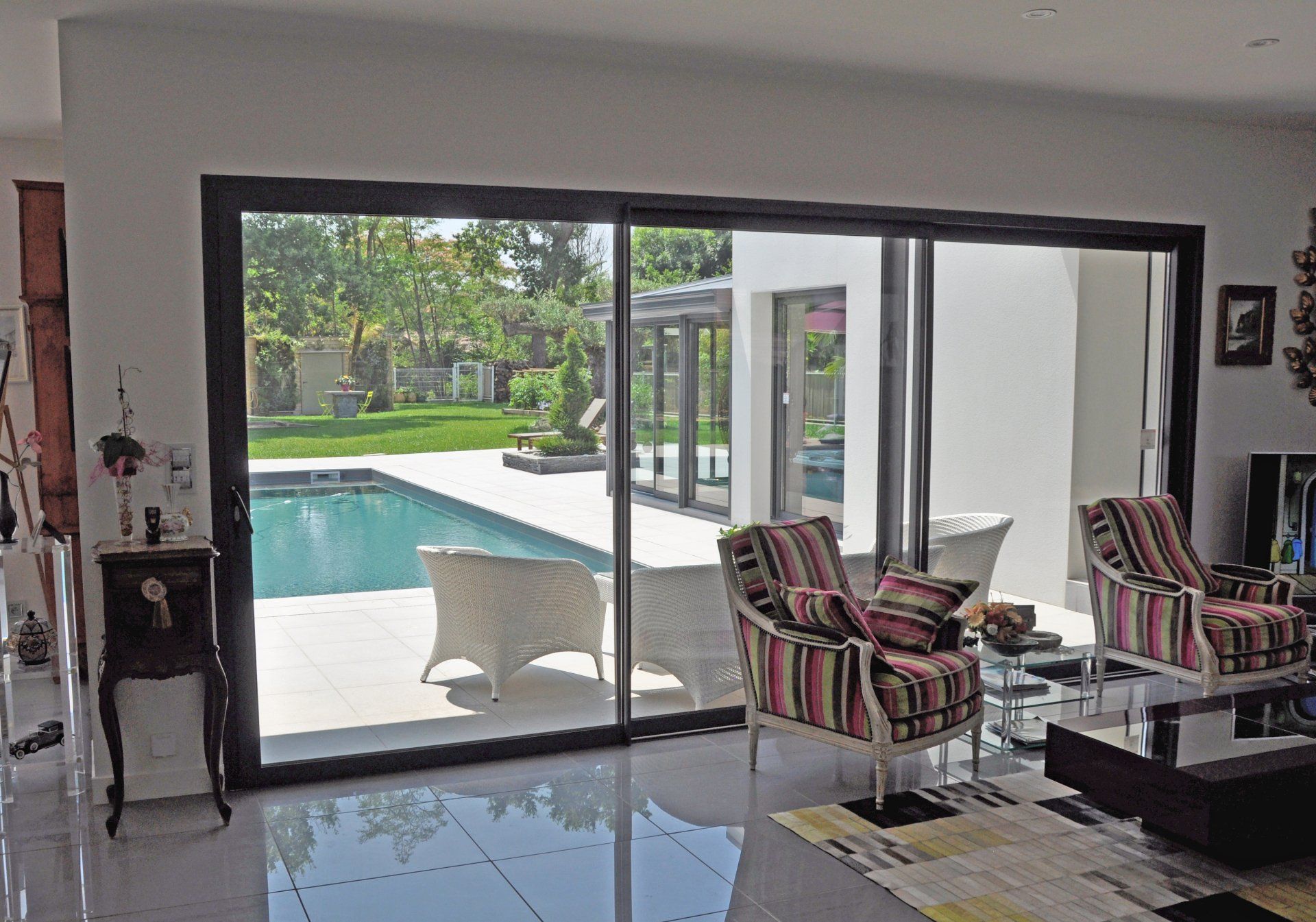 Baie coulissante aluminium