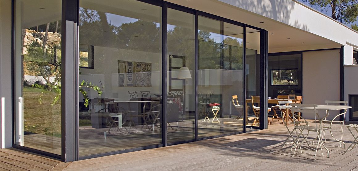 Baie coulissante aluminium