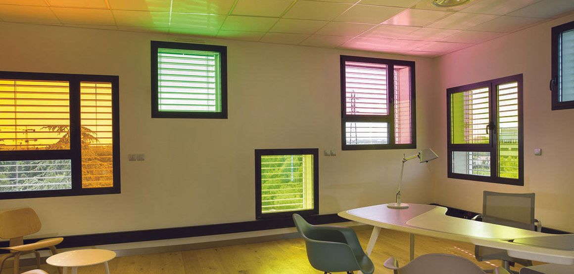 Fenêtre aluminium ouvrant caché