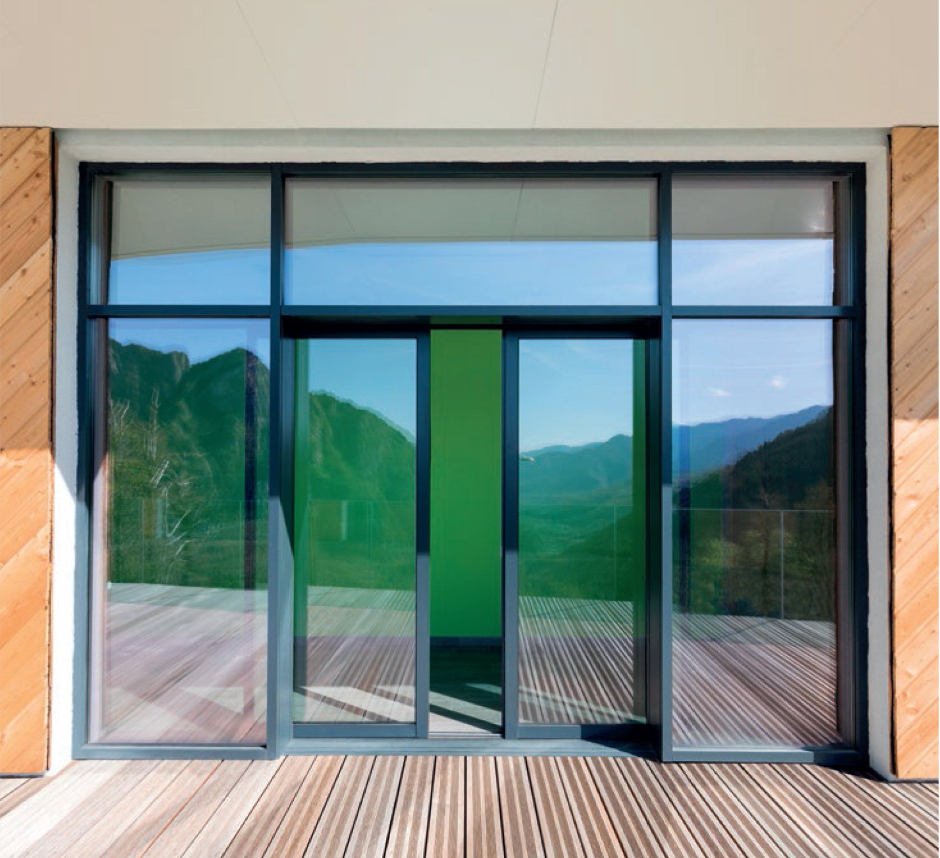 Baie coulissante à galandage