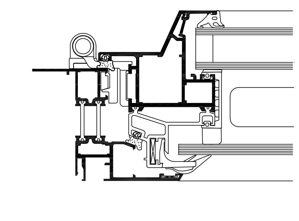 plan de coupe menuiserie respirante