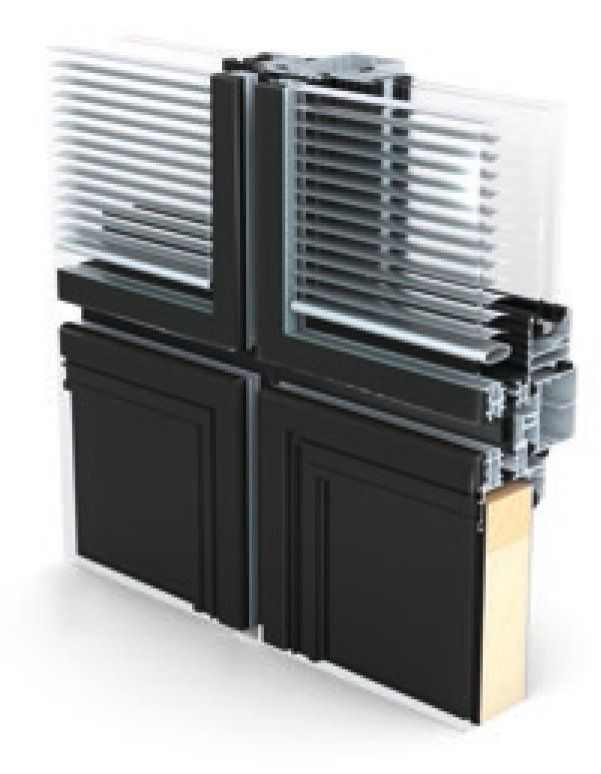 Profil façade respirante