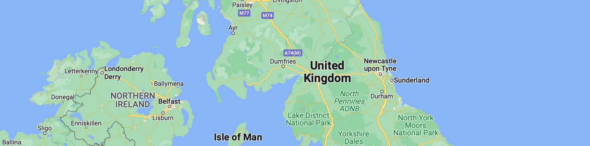 Map of coventry Couriers