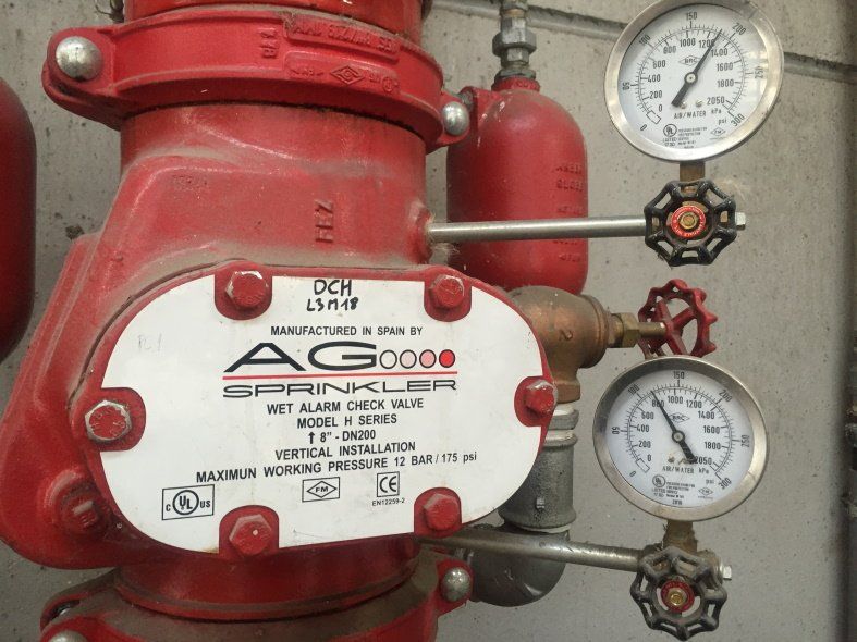 Puestos de Control y Rociadores