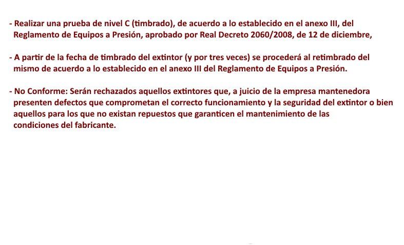 Retimbrado Cada 5 Años