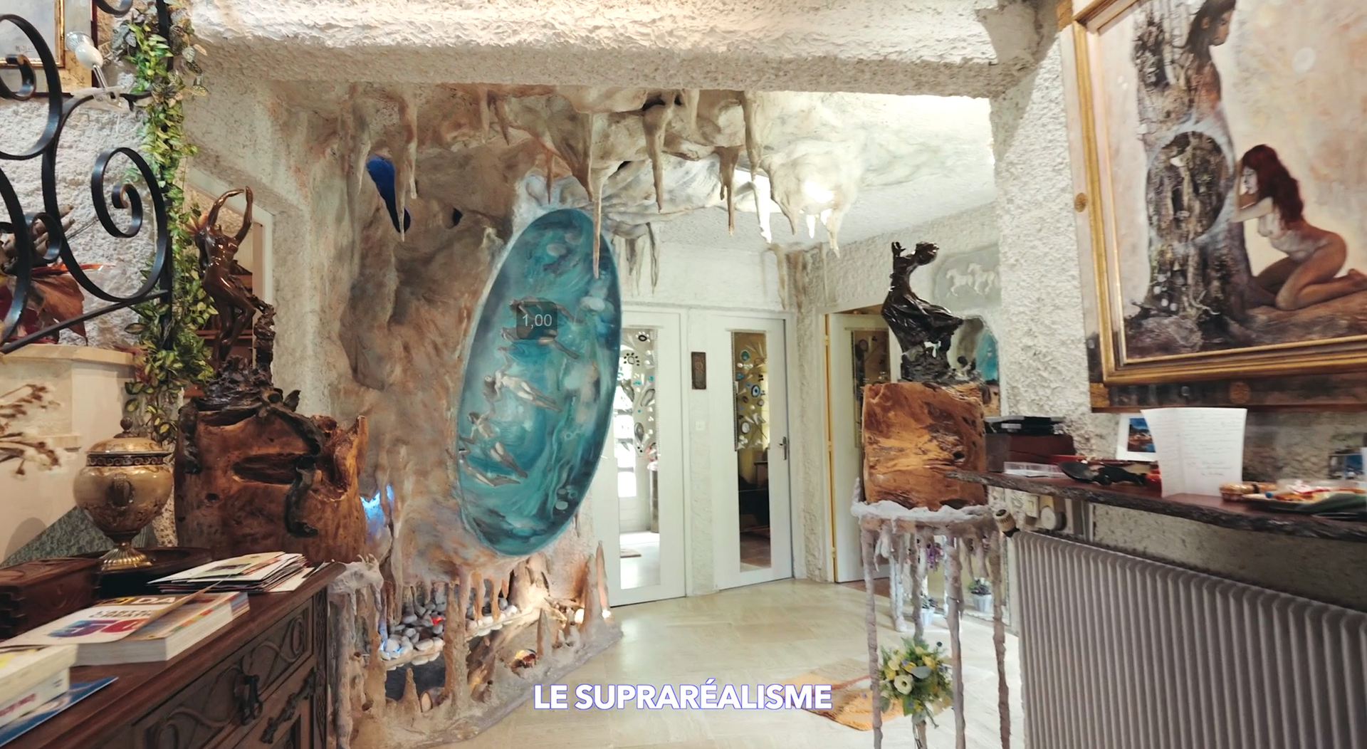 Mad-Jarova - Vidéo-Visite-Maison de l'artiste - Avril 2025 - Exposition - Saint-Chéron