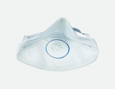 Weiches, hautverträgliches Vlies auf der Maskeninnenseite mit höchster Passgenauigkeit Breath-Clear® Komfort-Vlies