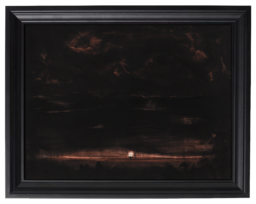 Acryl Original von Anna Beer – Abstrakt, handgemalt