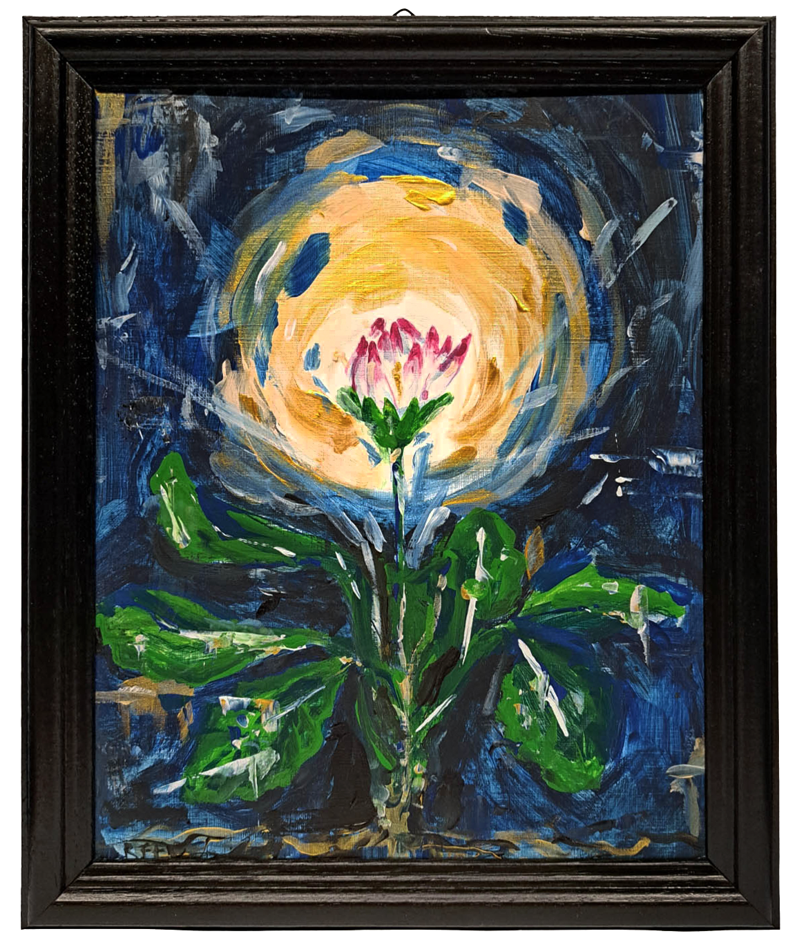 Acryl Original von Anna Beer – Abstrakt, handgemalt