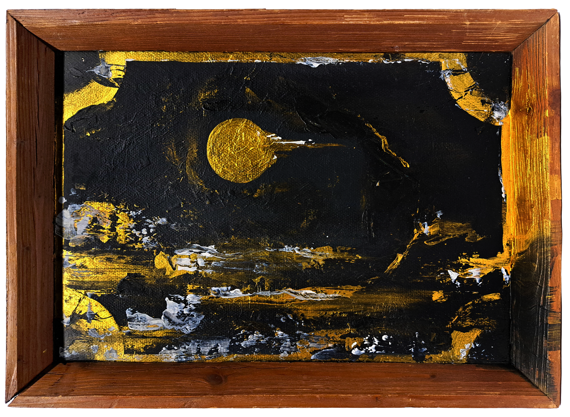 Acryl Original von Anna Beer – Abstrakt, handgemalt