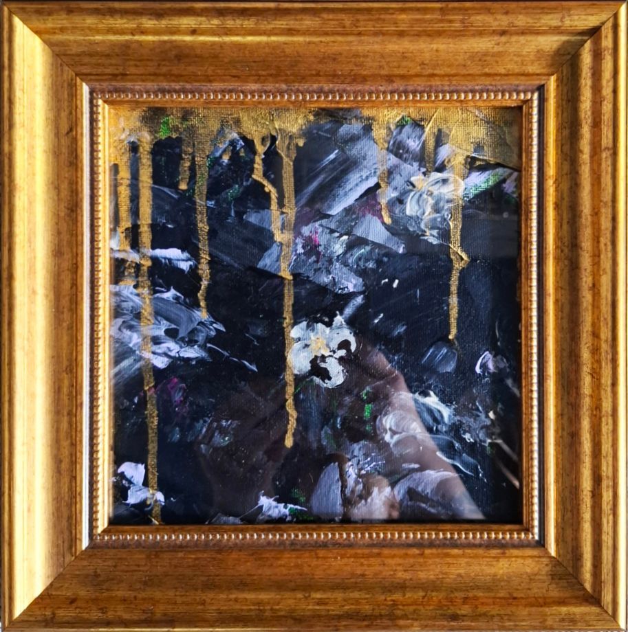 Acryl Original von Anna Beer – Abstrakt, handgemalt