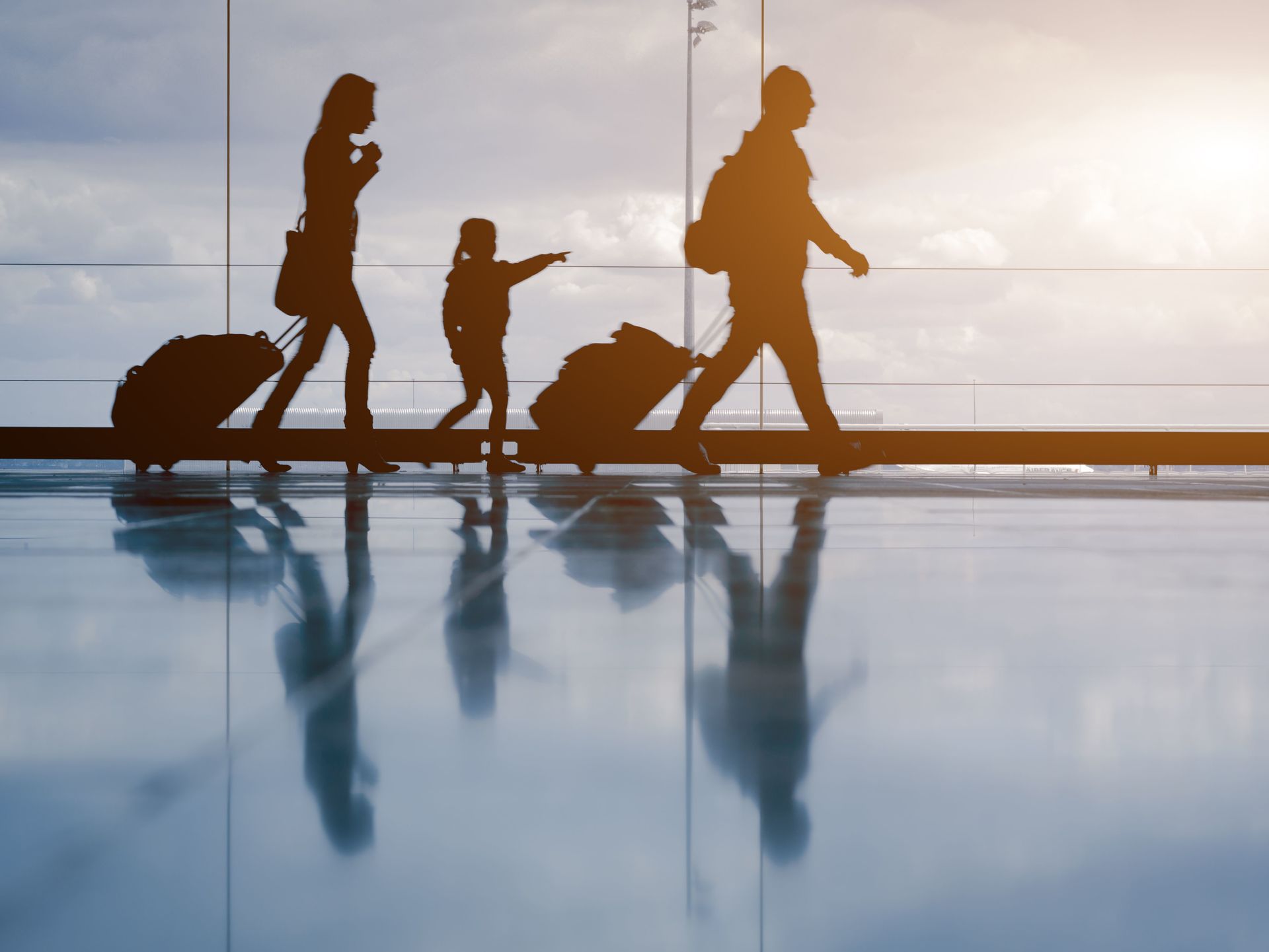 Familien, Geschäftsreisende, Renter