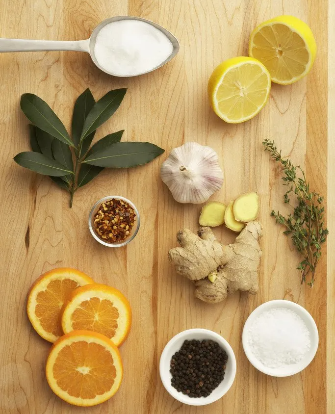 spices ginger
