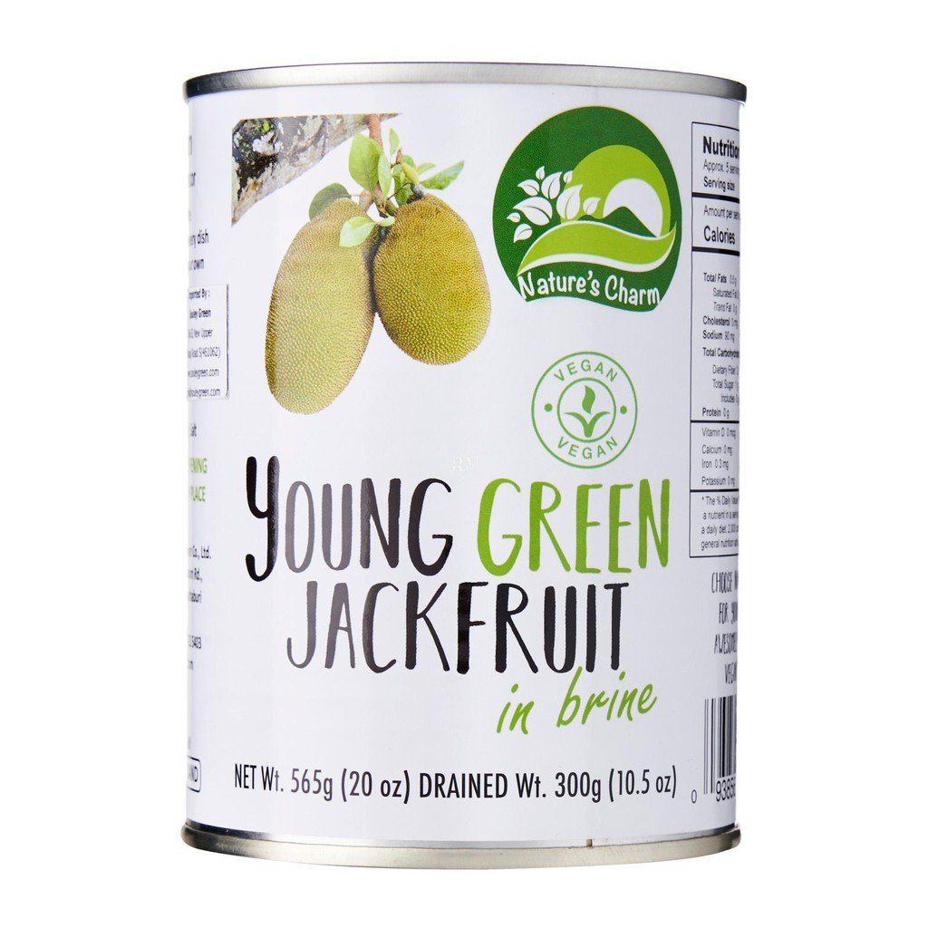 tin of young jackfruit