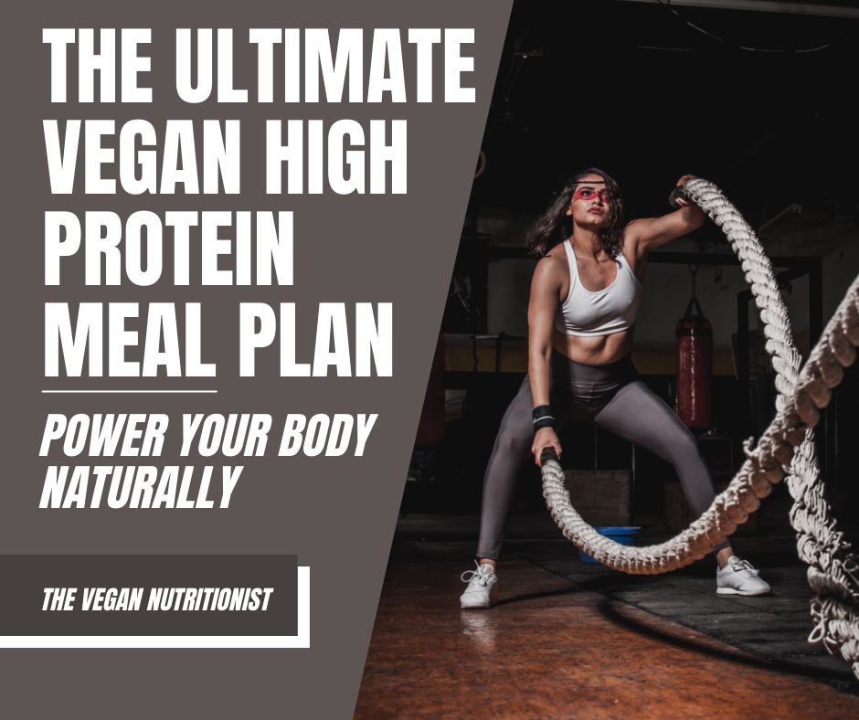 high protein vegan meal plan