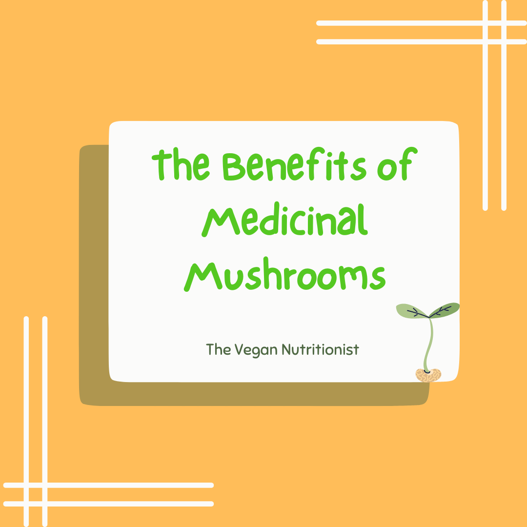 the benefits of medicinal mushrooms graphic