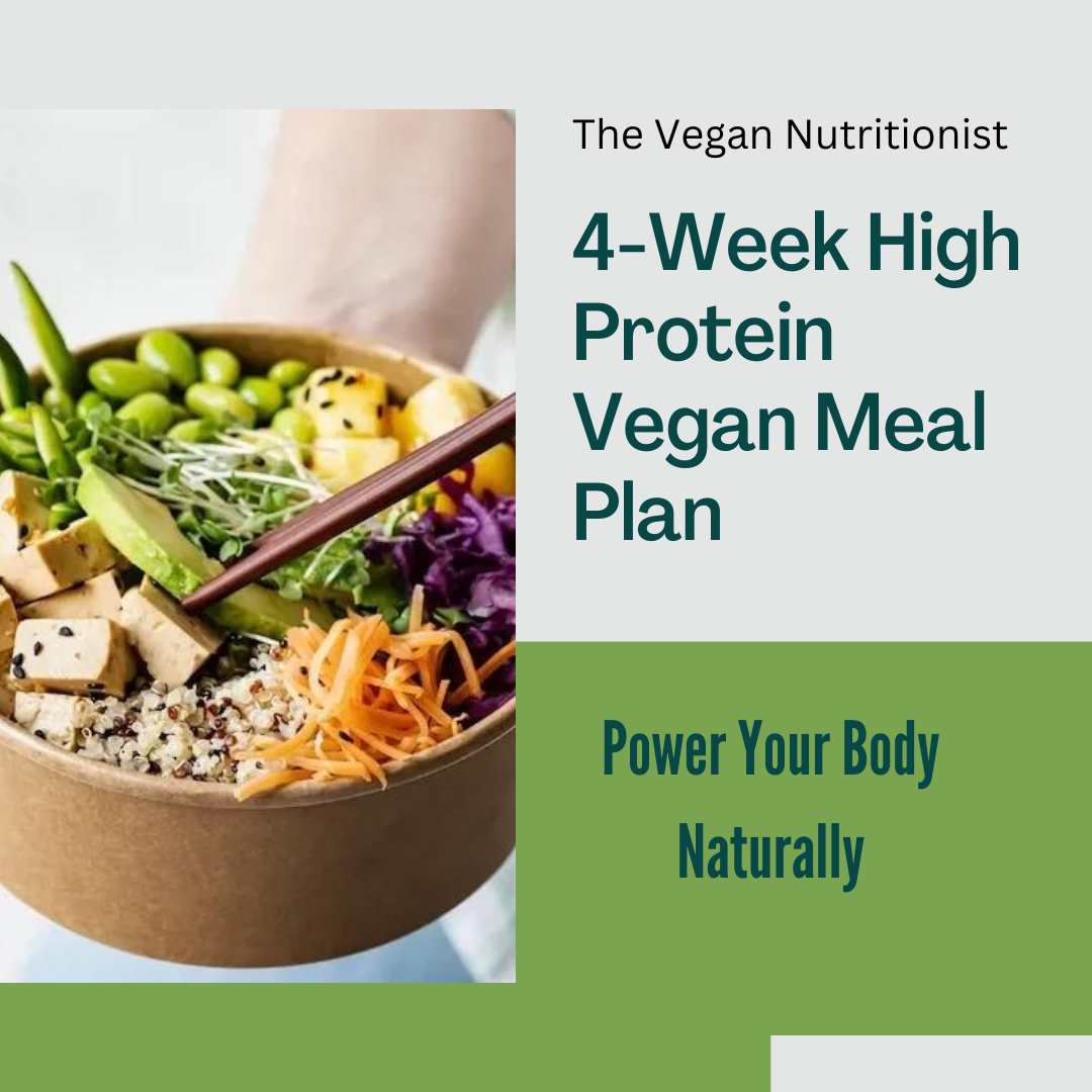 vegan high protein vegan meal plan