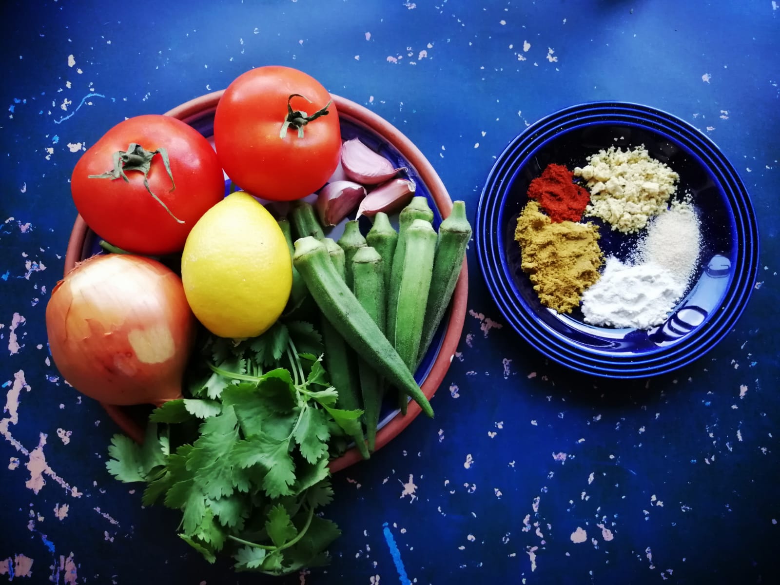 Okra Stew Ingredients