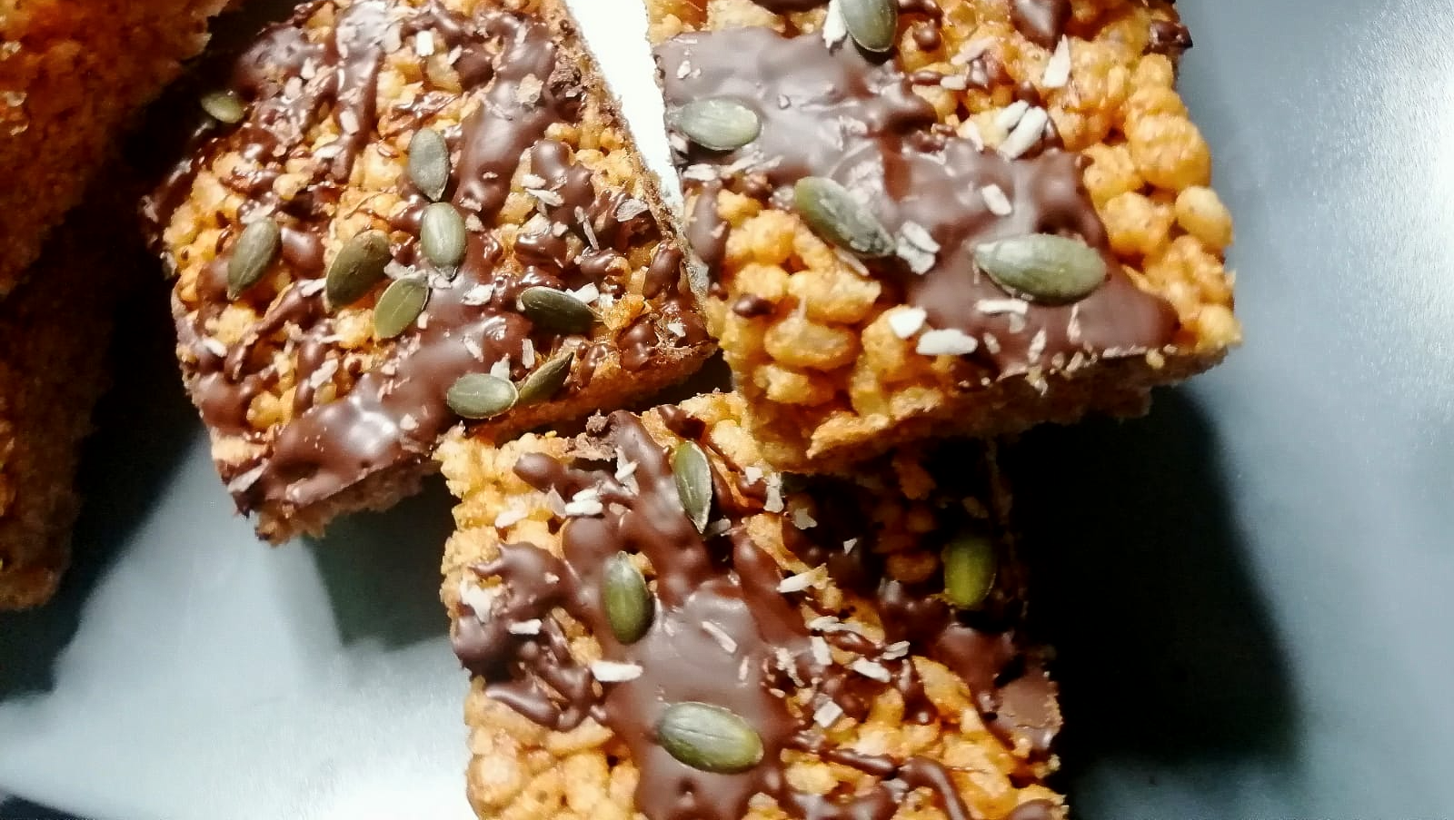 Protein Rice Krispies Squares