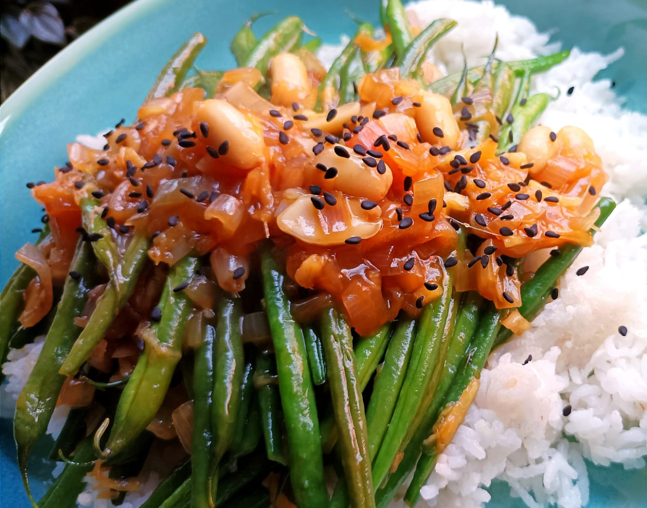 Green Bean Stir-Fry