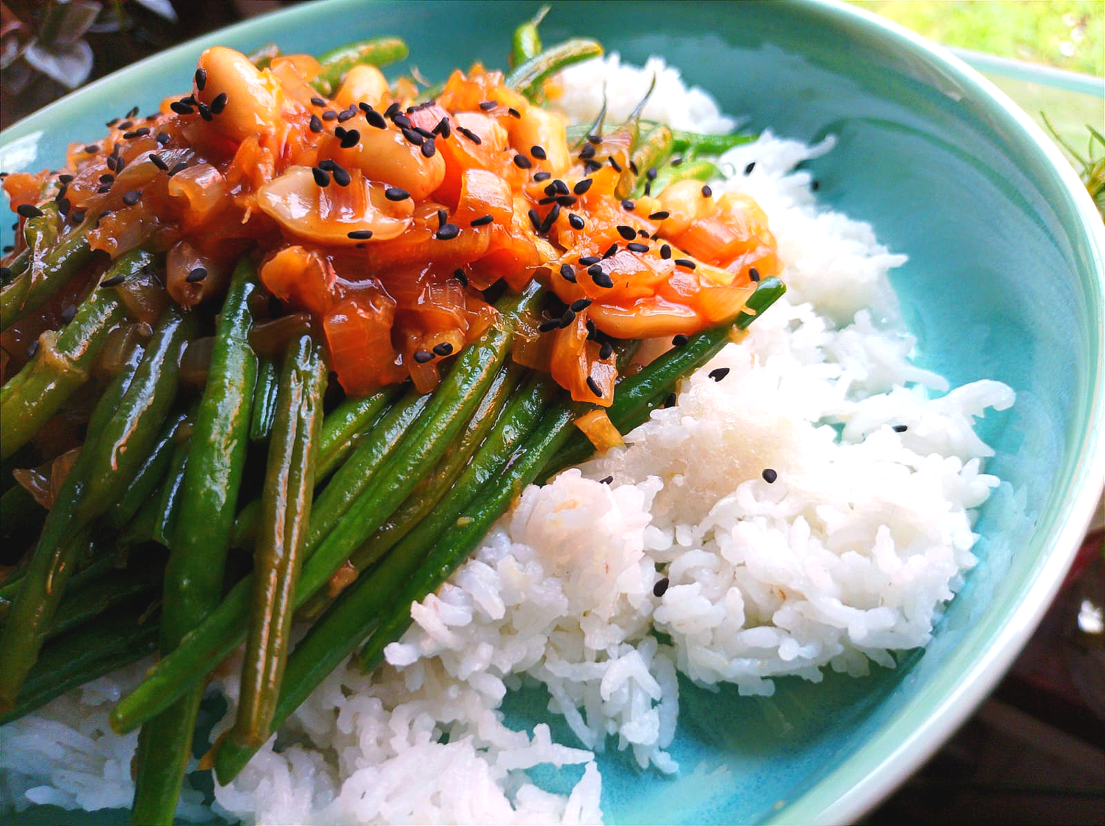 Green Bean Stir-Fry