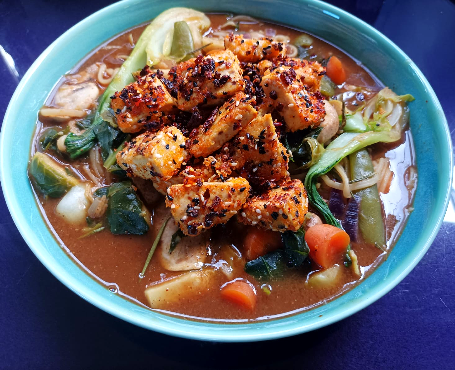 miso soup with tofu