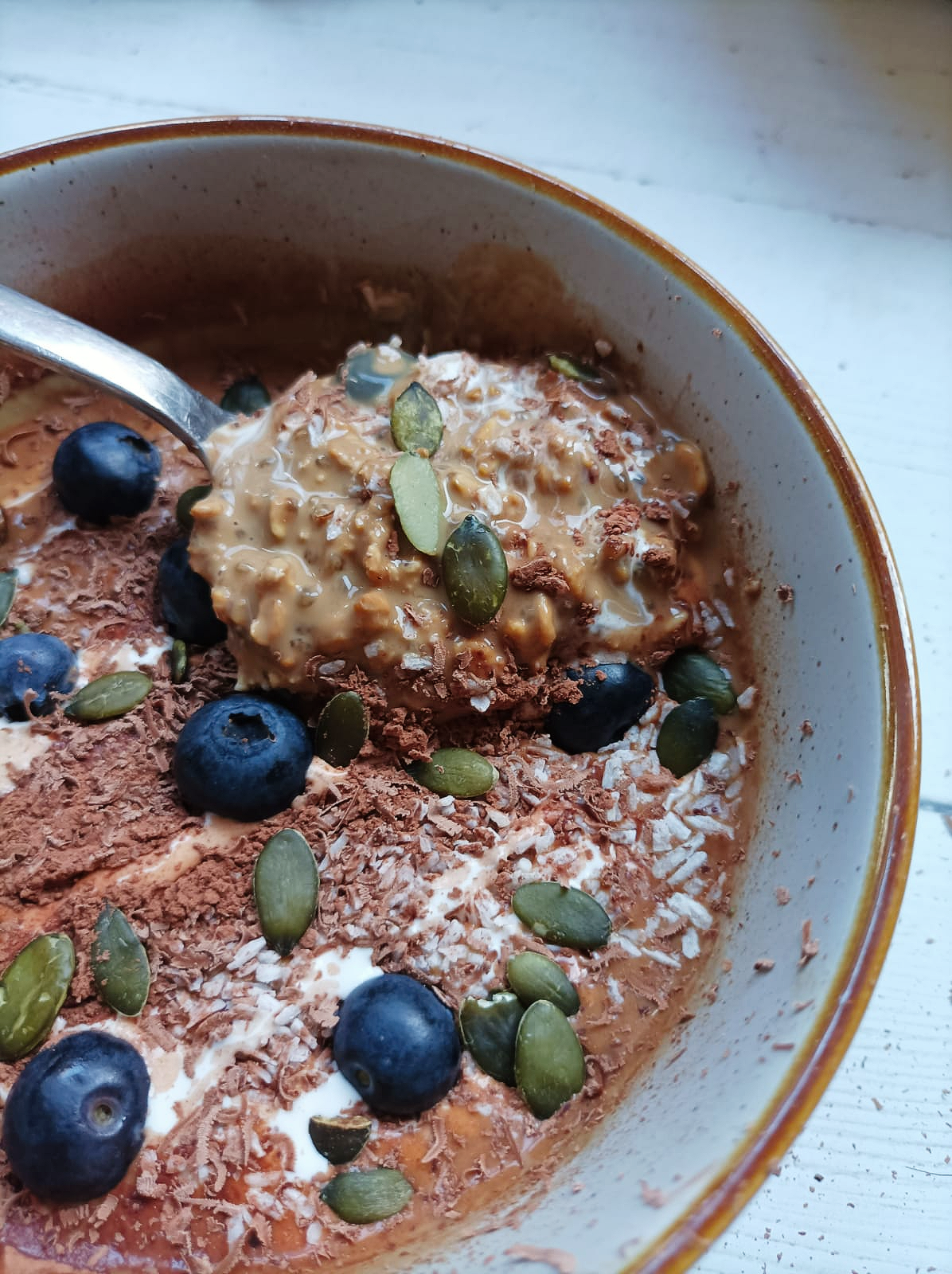 tiramisu overnight oats