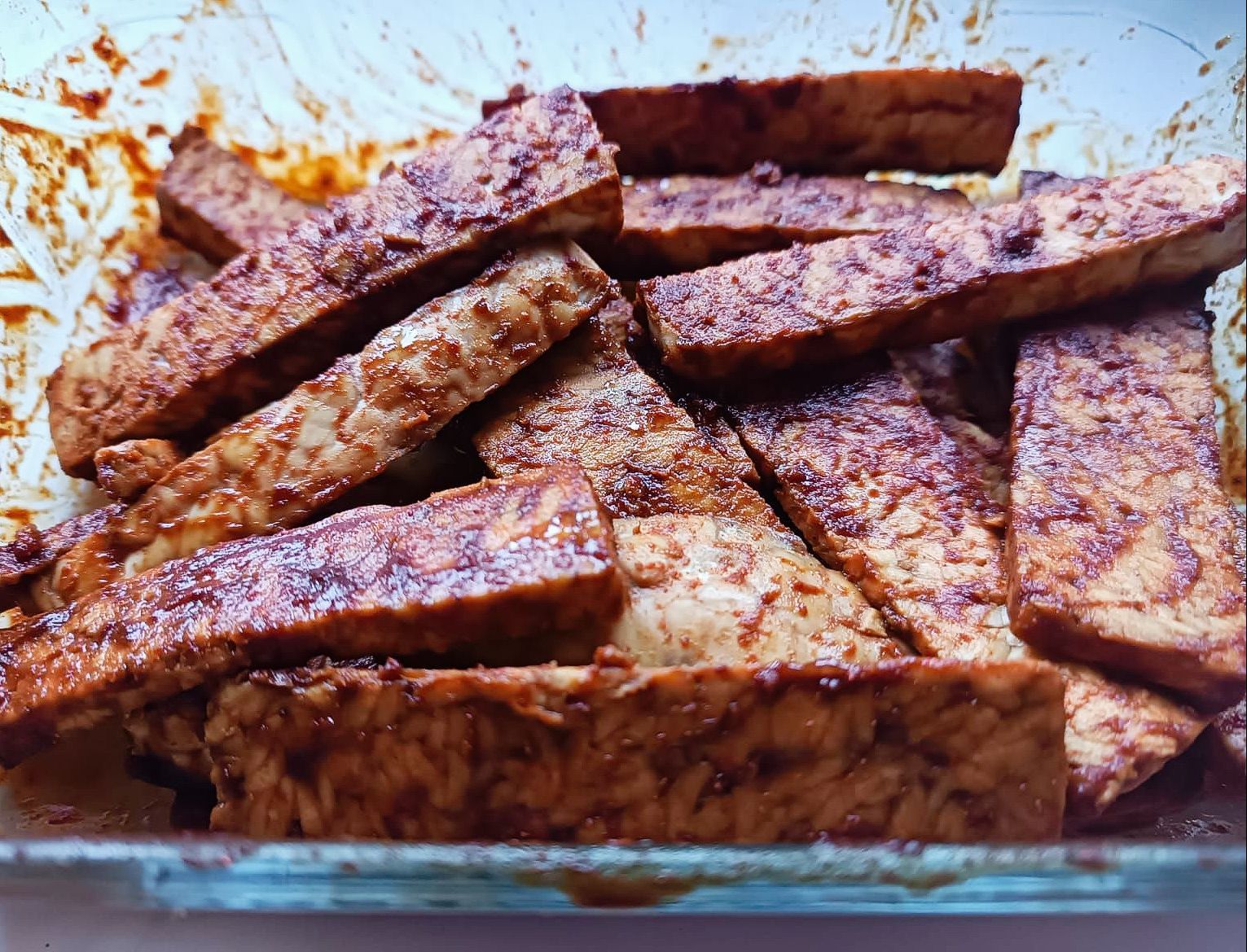 marinated tempeh