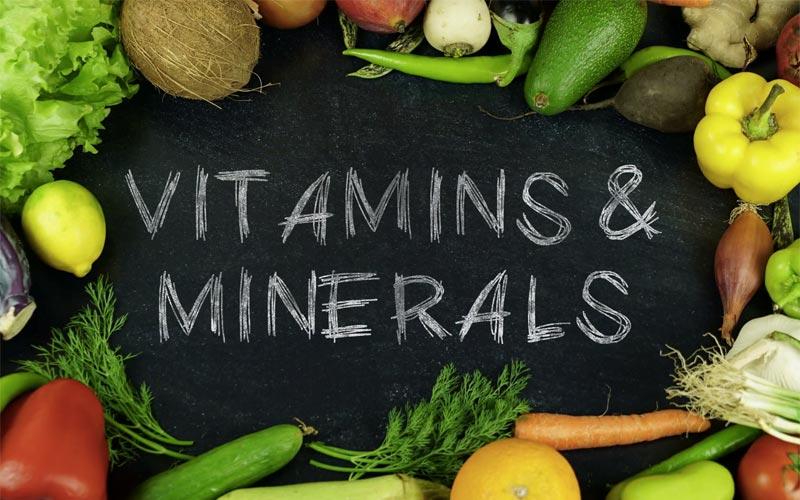 vitamins and minerals graphic
