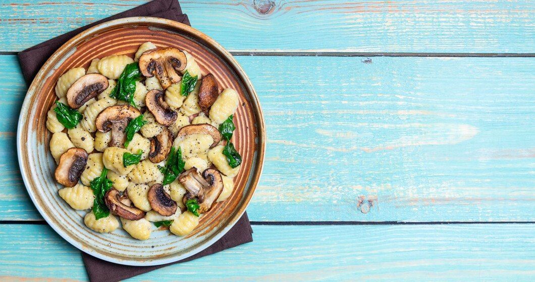 mushroom gnocchi