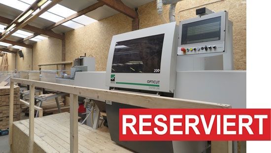 Weinig Dimter OptiCut 200 mit Combiscan Weinig Dimter OptiCut200 mit Combiscan