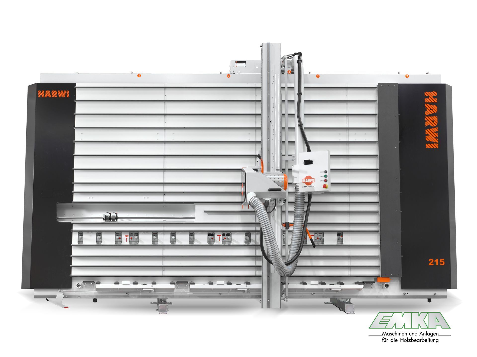 Harwi Plattensaege mit Feinstaubabsaugung Harwi vertikale Plattensaege Helios