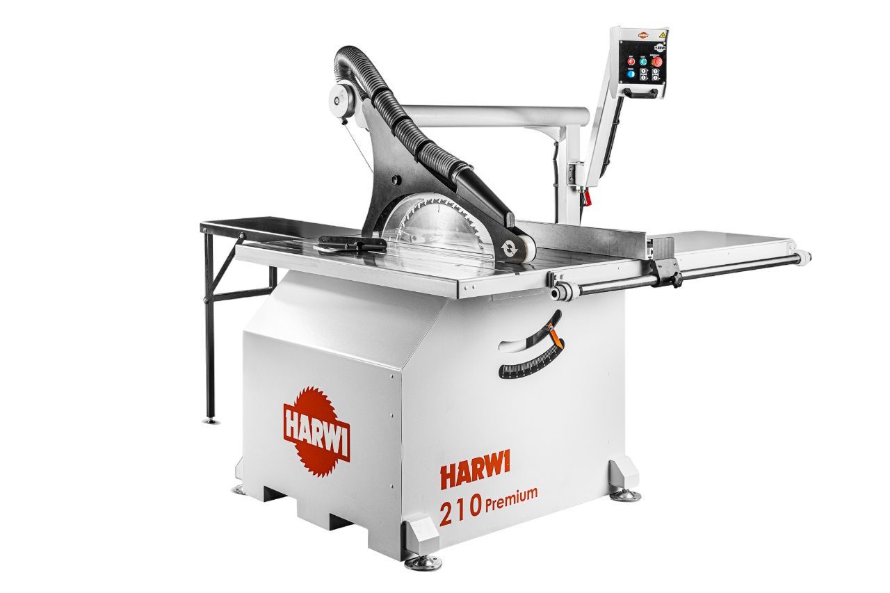 schwere Ausführung für Zimmerei und Holzbau Harwi Tischkreissaege 210