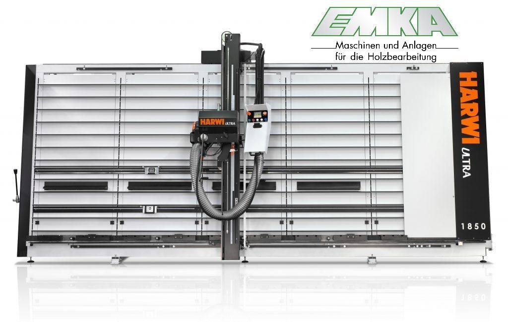 Harwi Plattensaege mit Feinstaubabsaugung Harwi vertikale Plattensaege Ultra