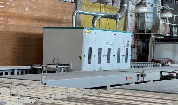 Bürstenmaschine zum schleifen strukturieren bürsten MB Bürstenmaschine Roba Belt