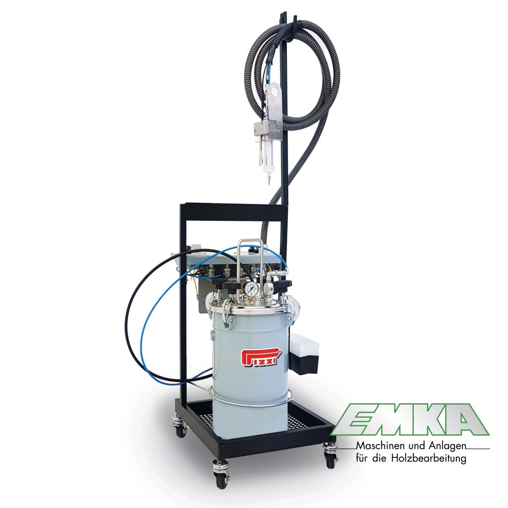 PIZZI easyAPP – 0565 Zeitgesteuerte Systeme für die Dosierung von Vinylkleber PIZZI easyAPP – 0565 Zeitgesteuerte Systeme für die Dosierung von Vinylkleber