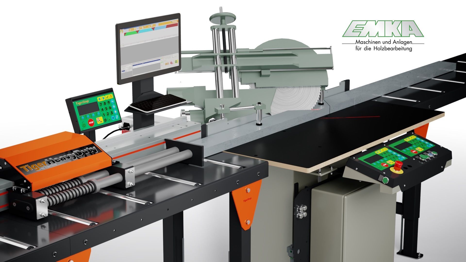 automatische Winkelverstellung TigerAngle 3D