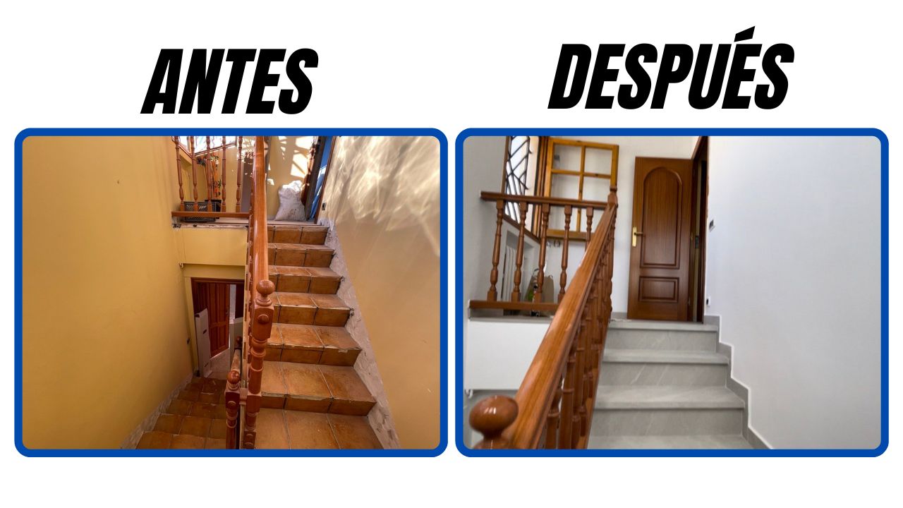 Reforma Escaleras Antes y Después Vendrell Reforma Escaleras Antes y Después Vendrell