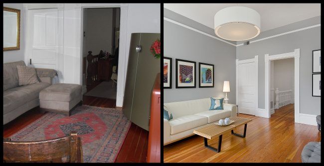 Trabajos de pintura Tarragona antes y después casa Trabajos de pintura Tarragona antes y después casa