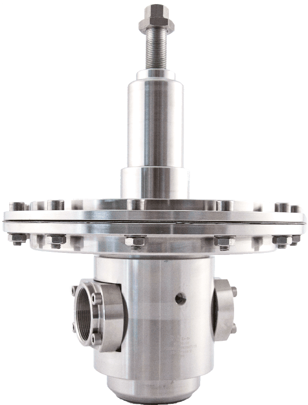 Regulador inoxidable muy baja presión